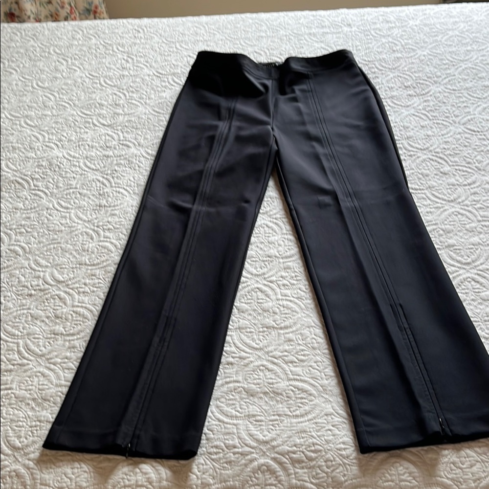 Black Wide-Leg Pants